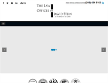 Tablet Screenshot of familylawdc.com